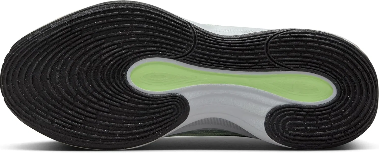 Мужские баскетбольные кроссовки Nike GT Hustle Academy, Barely Volt Black Pure Platinum — фото 4