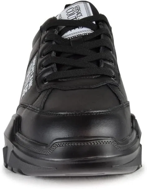 Кроссовки Versace 76ya3sc1 Zpa53 Мужские VERSACE JEANS COUTURE, Black — фото 4