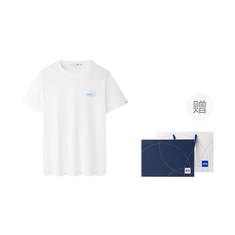 

Футболка мужская HLA, Black B9 (Blue White Box)