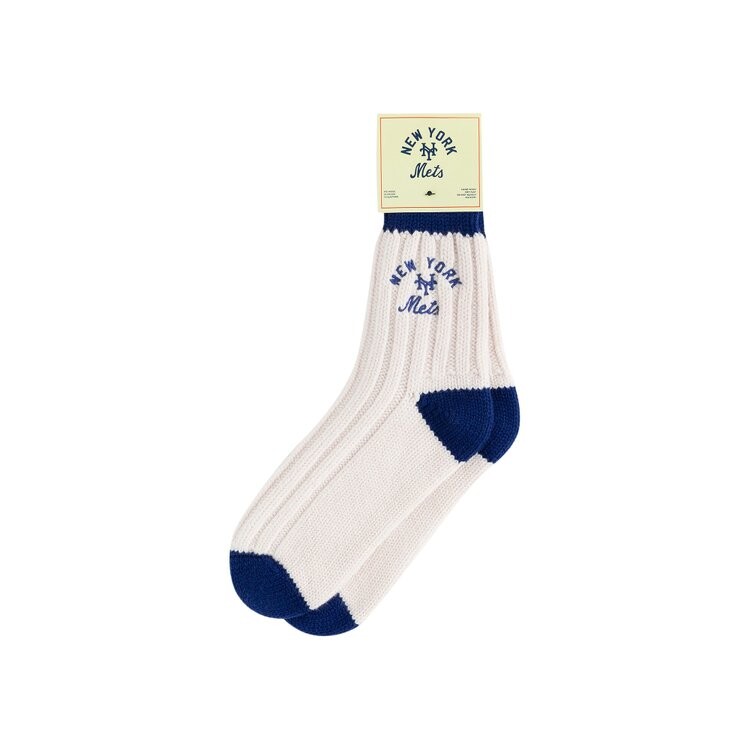 

Носки Aimé Leon Dore x New York Mets Sock, цвет Pristine