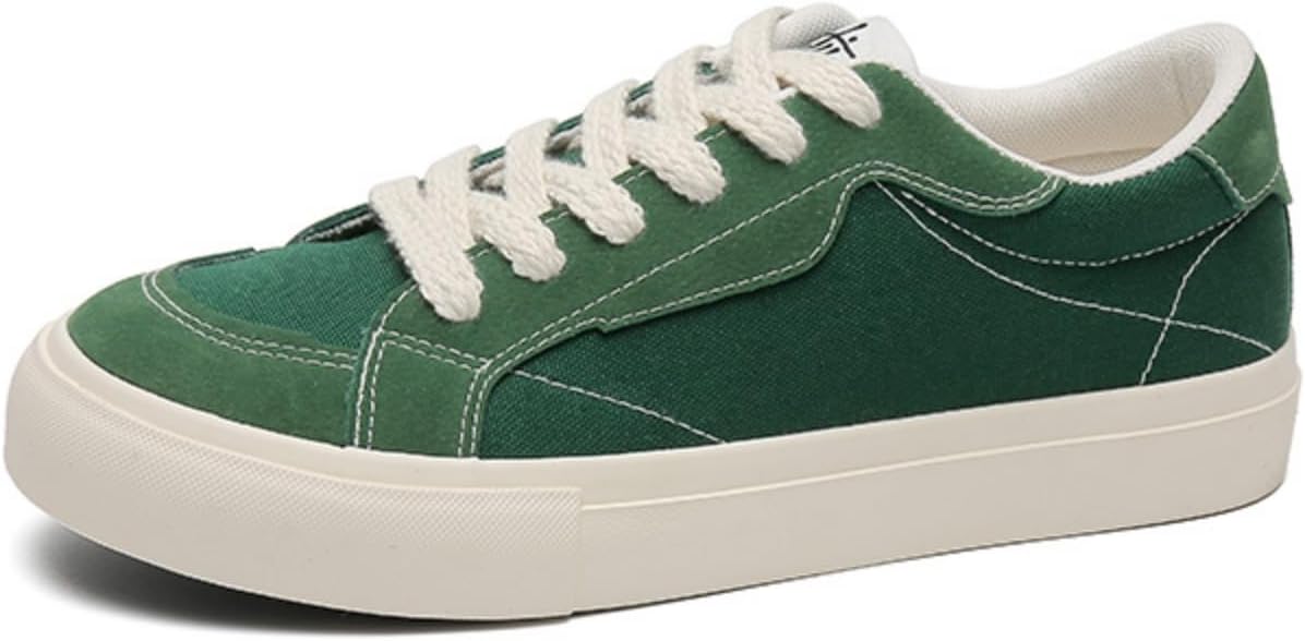 

Мужские удобные повседневные кроссовки для скейтбординга и прогулок, модная мужская спортивная обувь, подходит для ходьбы, тенниса, бега и других видов спорта, стильная и универсальная Aokisx, зеленый