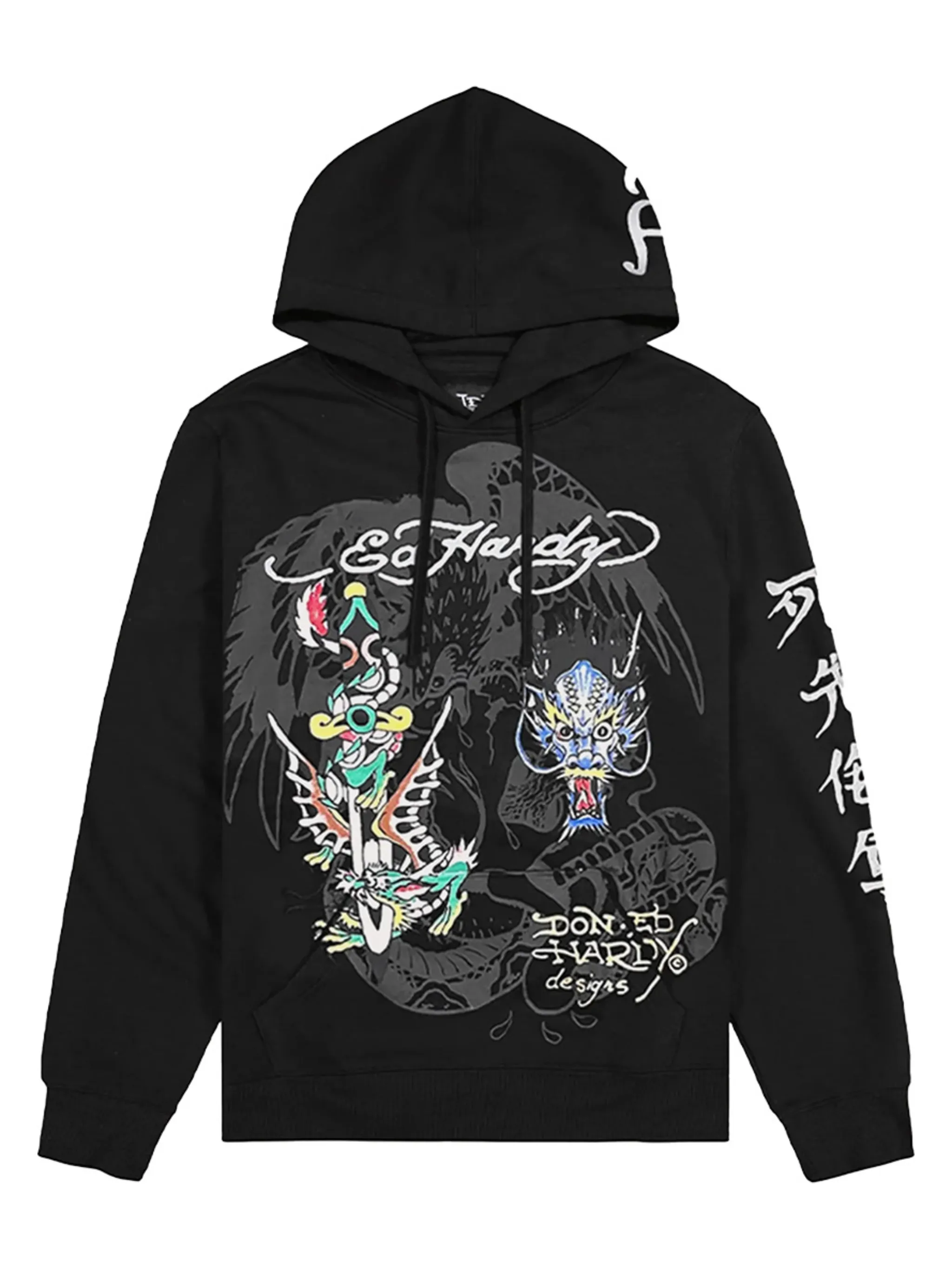 

Худи Dragons Ed Hardy, черный
