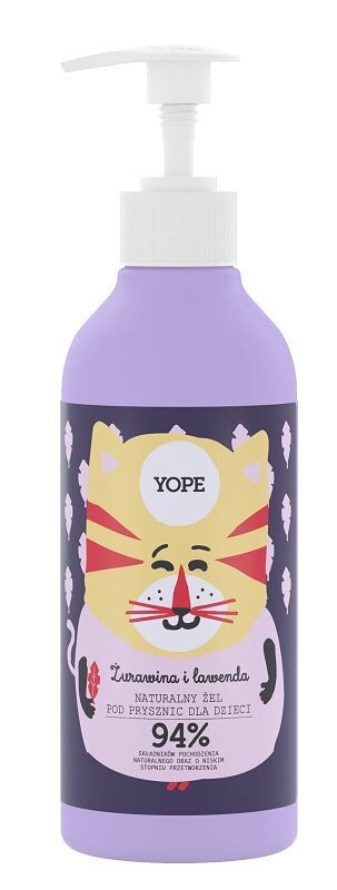 

Yope Żurawina i Lawenda гель для стирки детей, 400 ml
