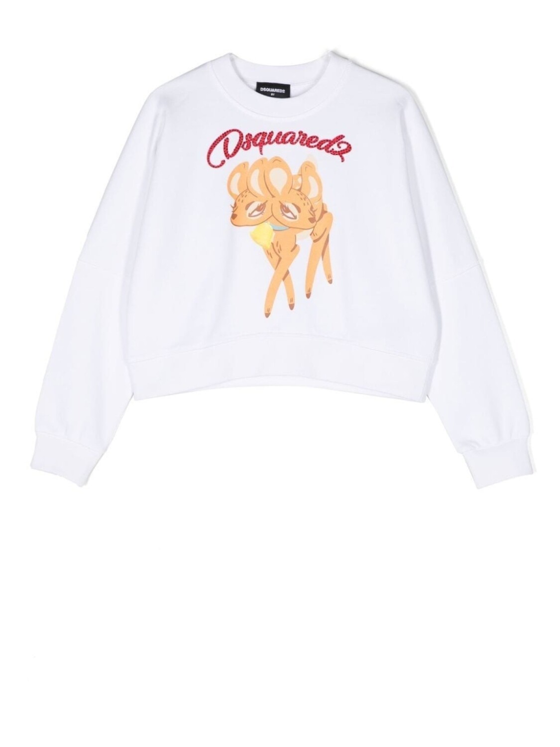 

Dsquared2 джемпер с принтом, белый