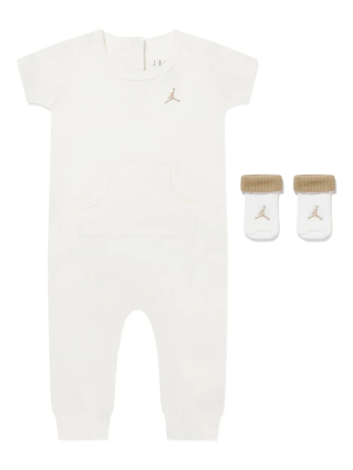 

Jordan Kids Jumpman babygrow (набор из двух штук), белый