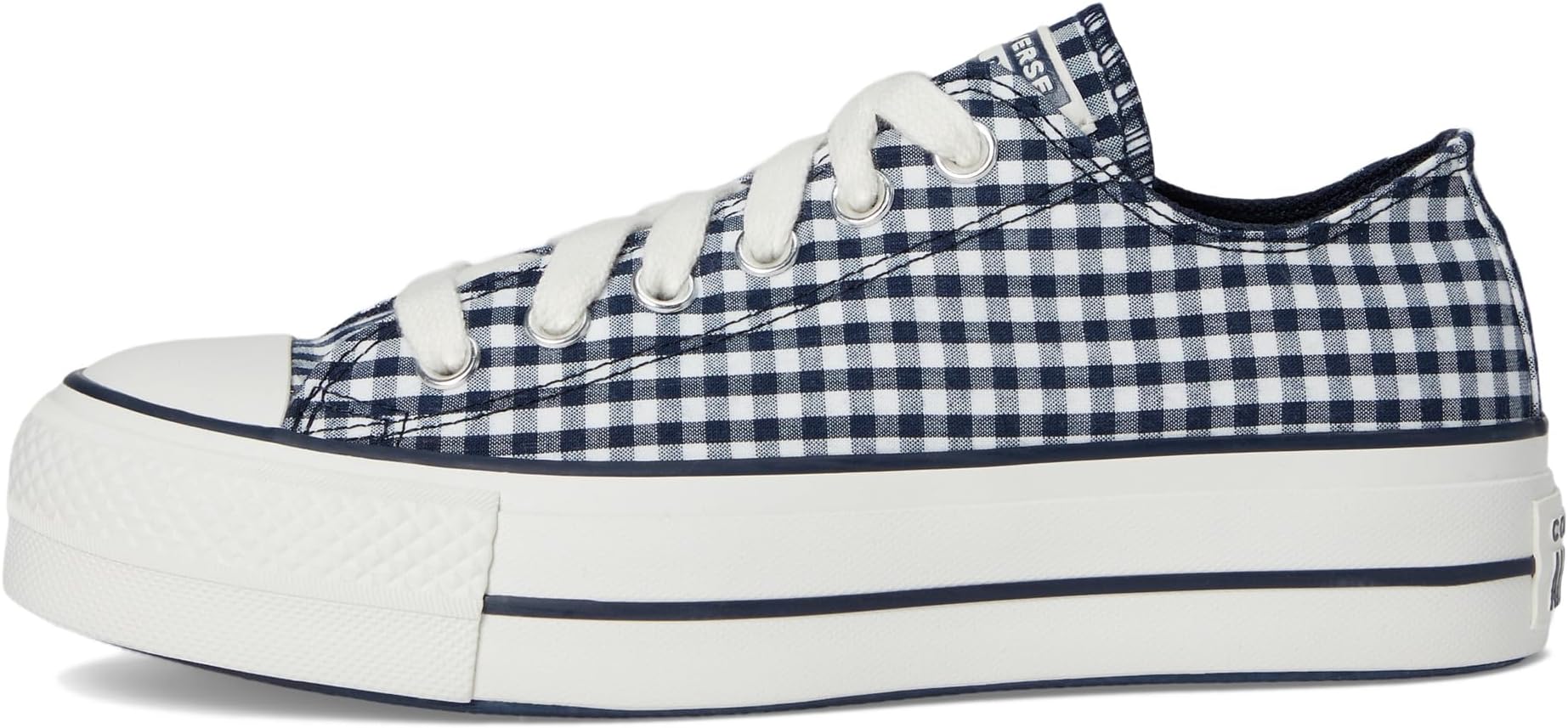 Кроссовки Converse Chuck Taylor All Star Low-Top Lift Platform Sneaker, Obsidian/White/Vintage White — фото 4