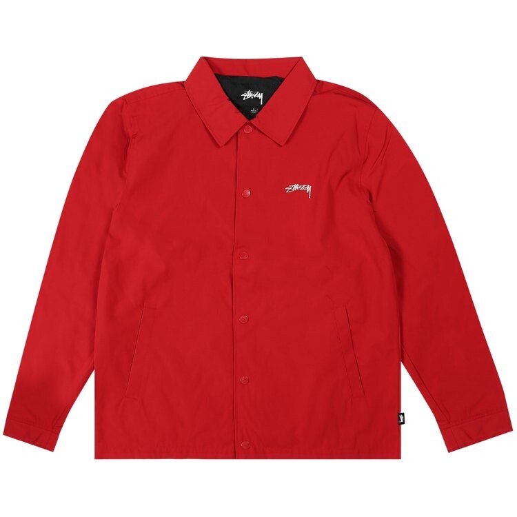 

Куртка Stussy Classic Coach Jacket, цвет Burnt Red