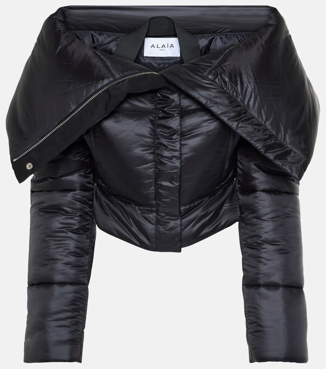 

Укороченная куртка-пуховик Alaïa, черный