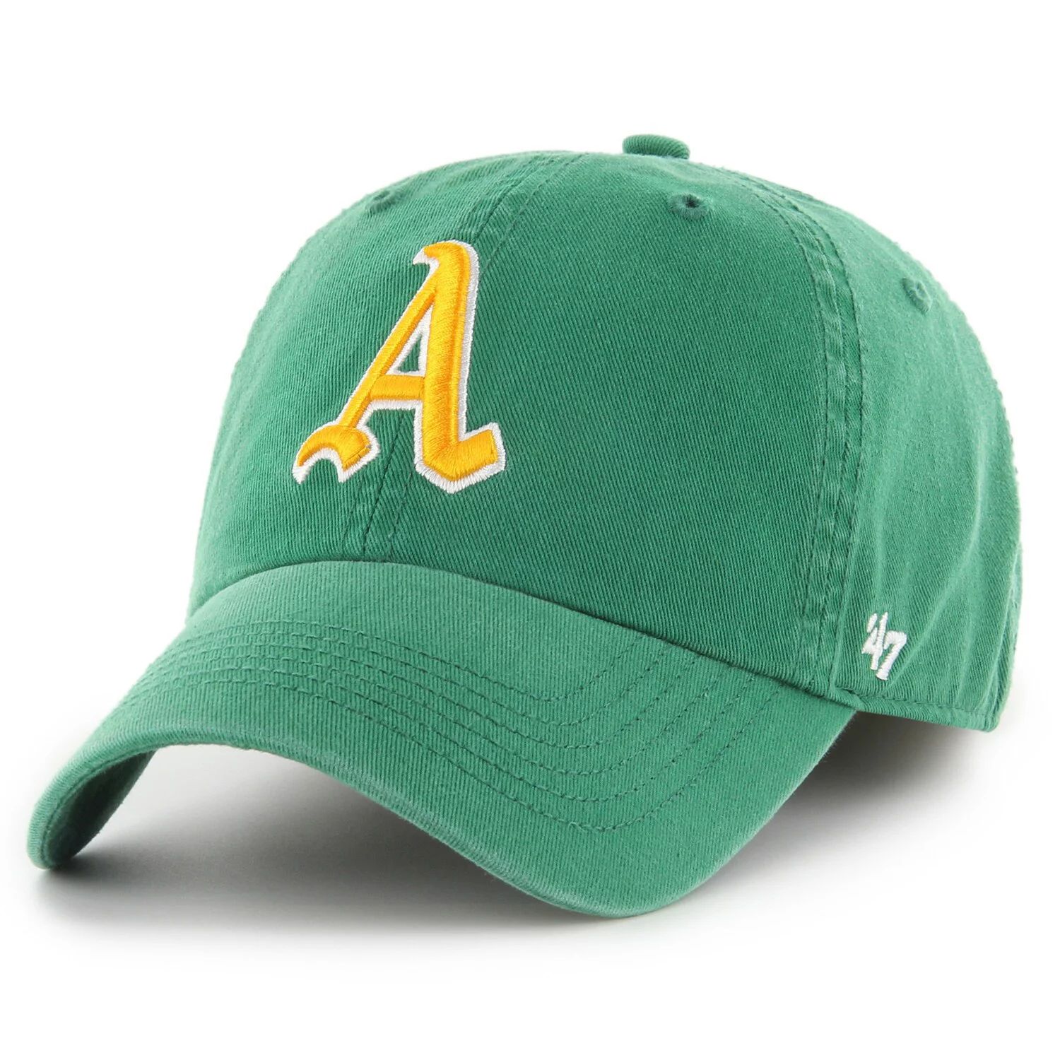 

Мужская приталенная шляпа Green Oakland Athletics Cooperstown Collection '47, франшиза