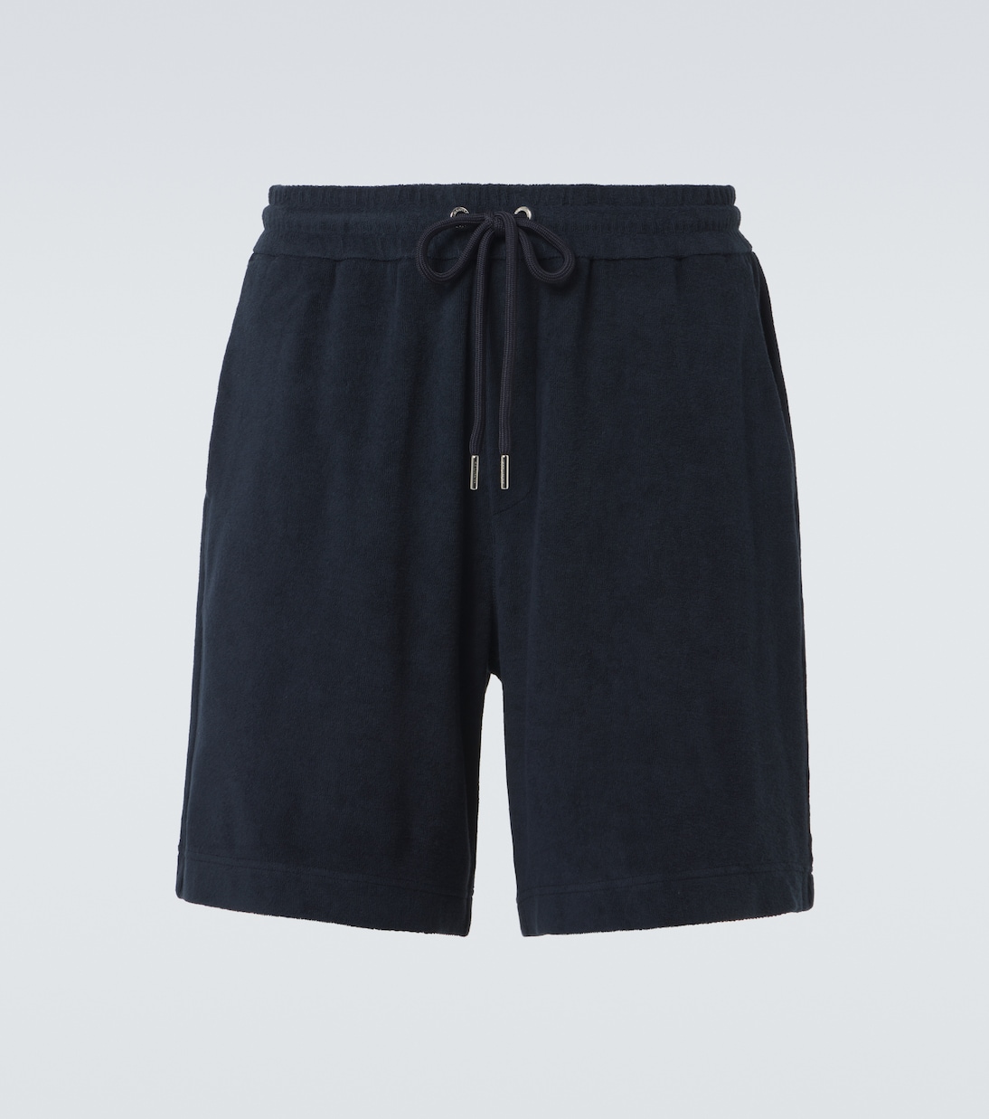 

Хлопковые махровые шорты Moncler, Dark Navy Blue