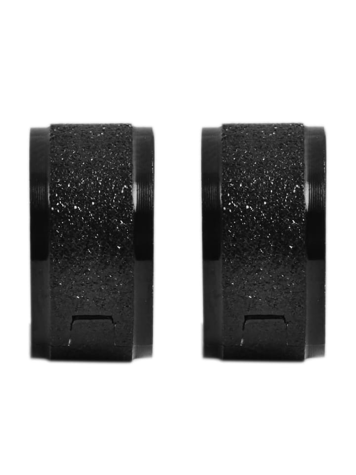 

Adeliás Женские серьги - серьги-кольца на шарнирах из нержавеющей стали черного цвета