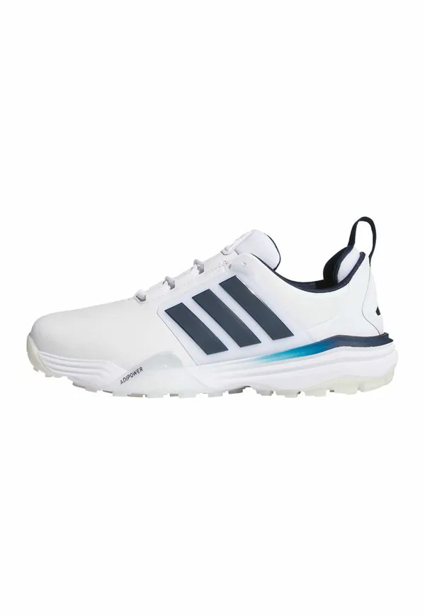 Гольф-Ботинки adipower 26 sl Adidas Golf, Cloud White Collegiate Navy Lucid Orange