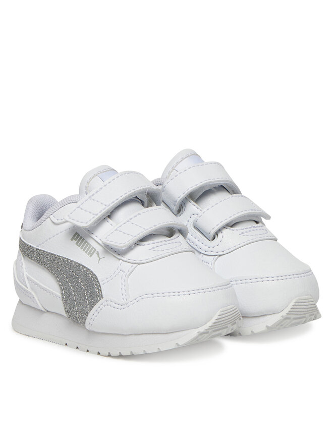 Кроссовки St Runner V4 Sl Glitter V Inf 401592 01 Puma, белый — фото 2