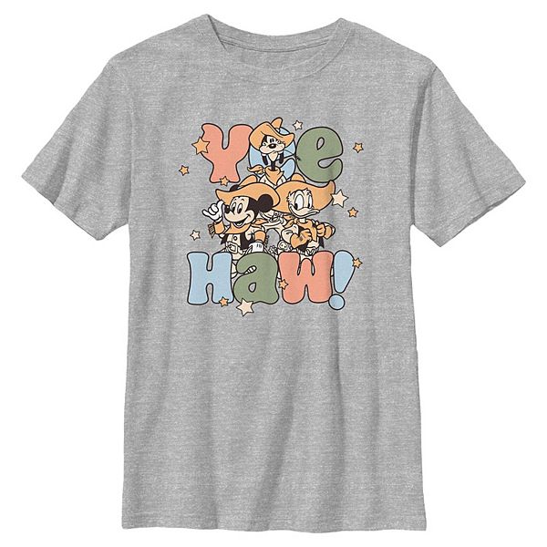 

Футболка с принтом Mickey Mouse & Friends Yee Haw Western для мальчиков 6-20 Disney