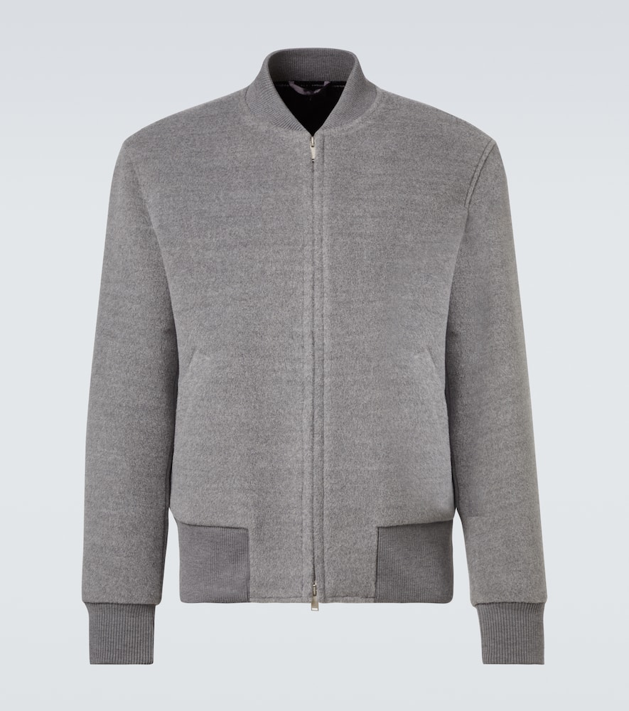 

Блузон из верджинской шерсти Lardini, Grey