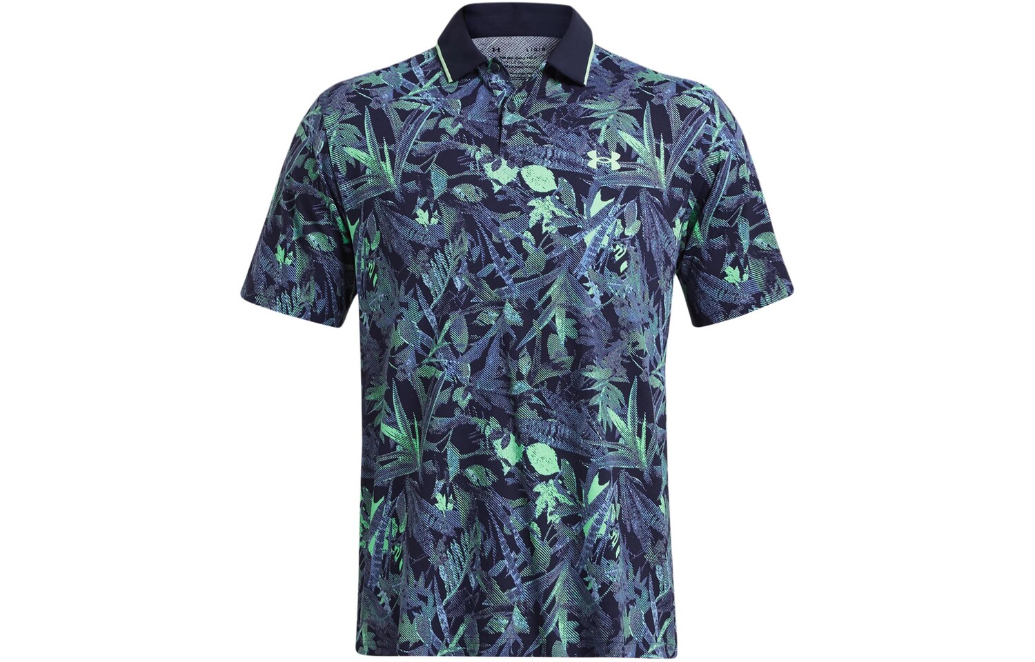 

Рубашка поло Iso-Chill мужская темно-синяя Under Armour, синий