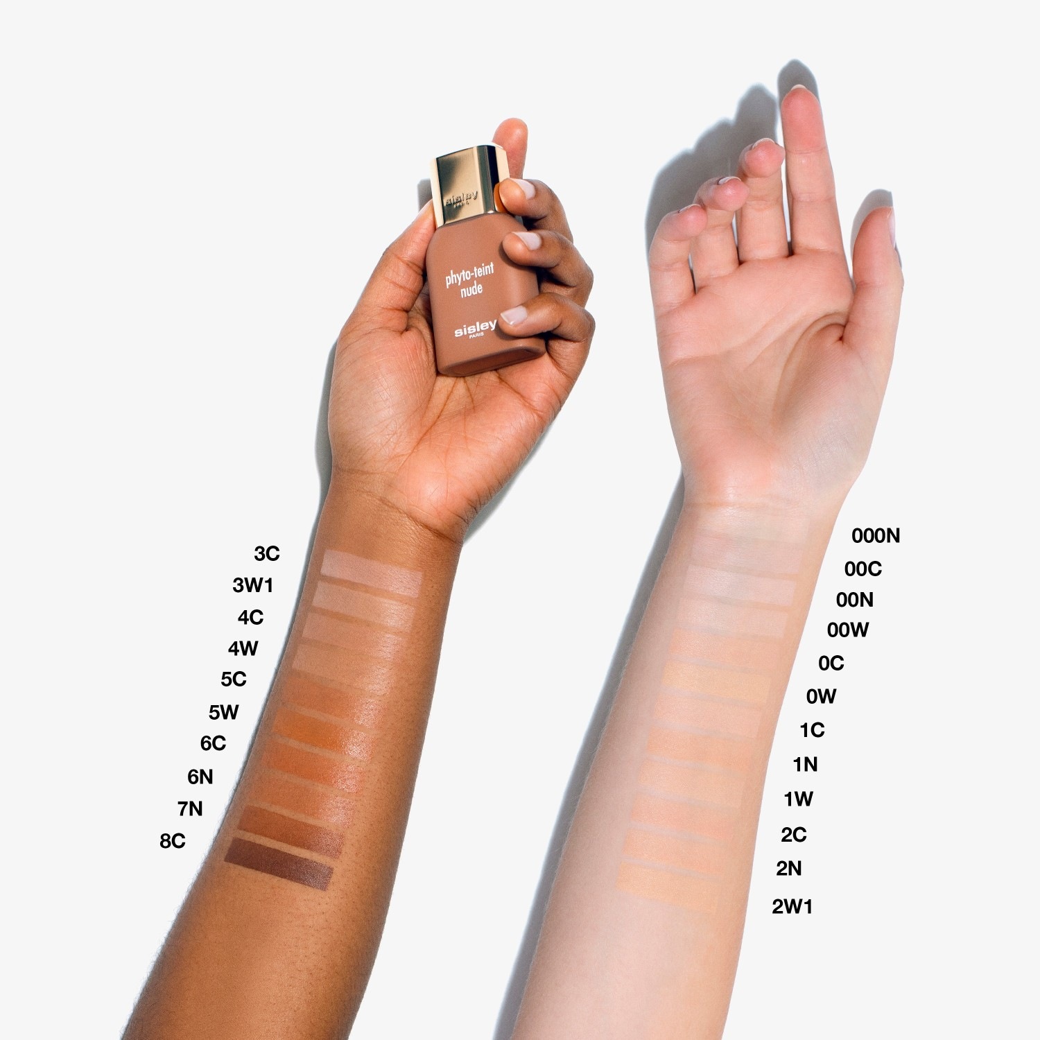 Тональный крем для лица phyto-teint nude Sisley, 00w shell, объем 30 мл — фото 4