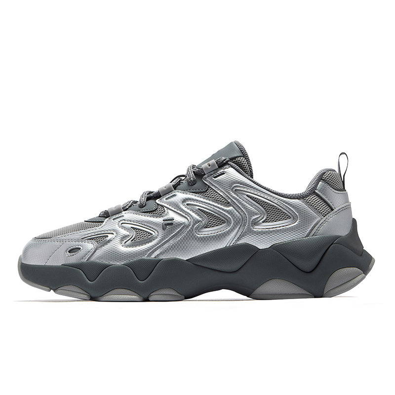 

FILA FUSION Кроссовки CANOPY, низкие повседневные туфли, мужские, цвет Space Silver