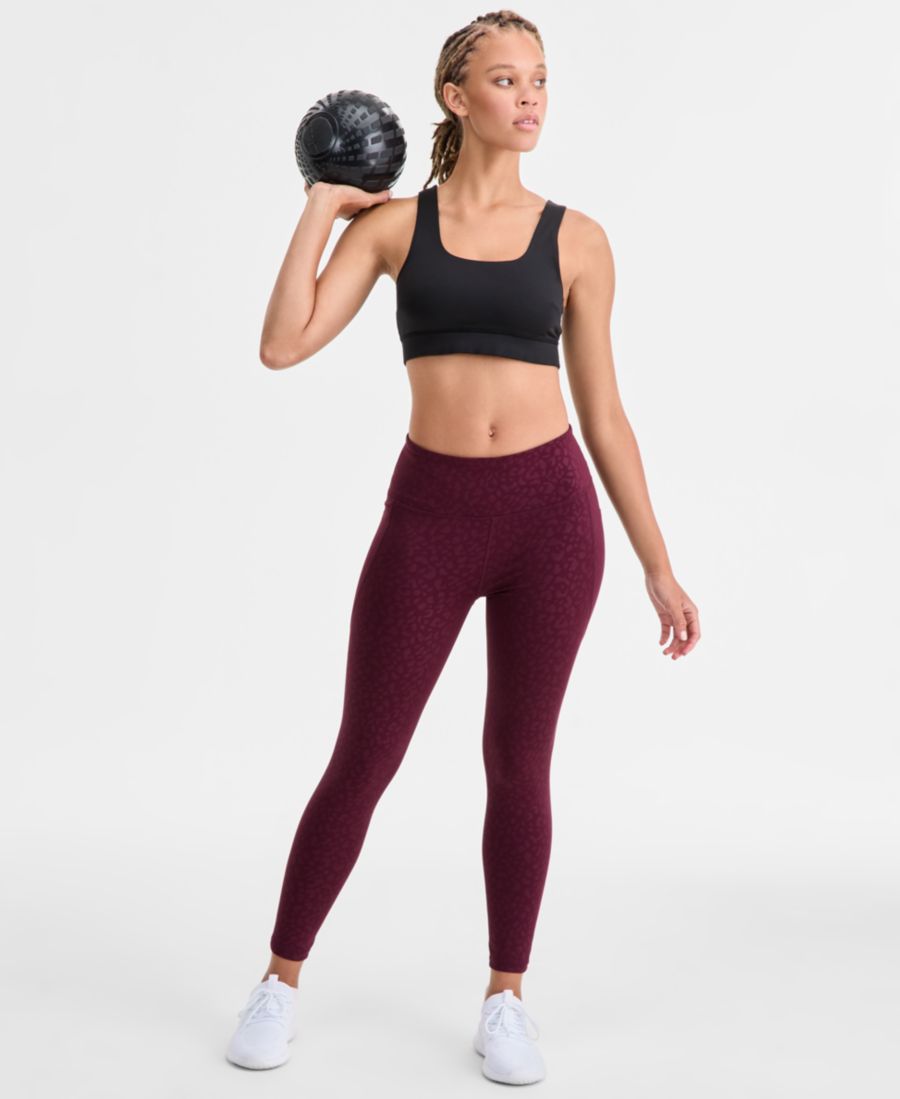 

Женские компрессионные леггинсы с животным принтом ID Ideology, Winterwine Animal