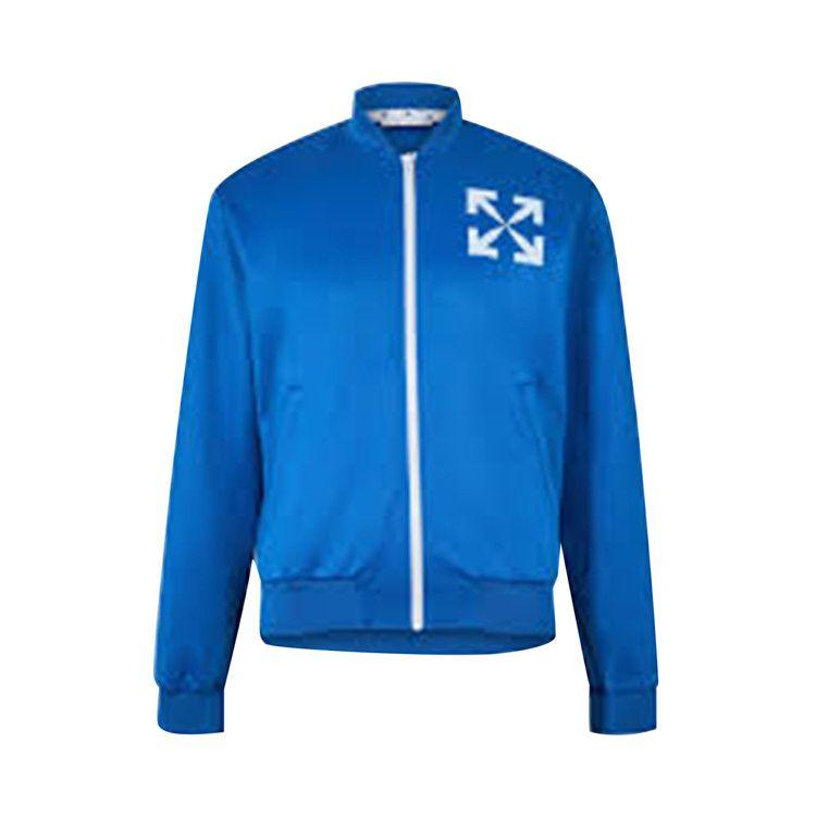 

Куртка Off-White Single Arrow Slim Track Top, Peacock/White