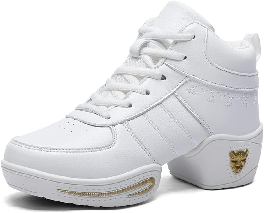 

Кроссовки для танцев DKZSYIM для мужчин и женщин Boost/Mодерн-джаз/Бальные выступления, спортивные танцевальные кроссовки, модель B51/B52/B53, белый