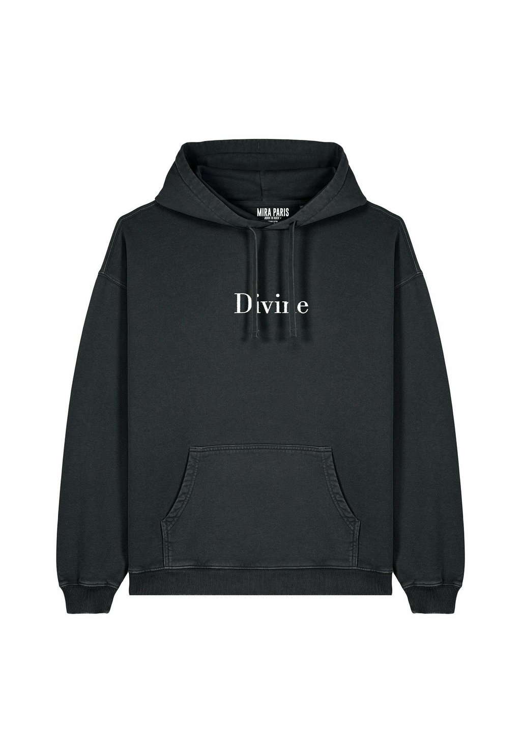 

Толстовка DIVINE EMBROIDERY UNISEX VINTAGE - Hoodie Mira Paris, цвет Black Denim