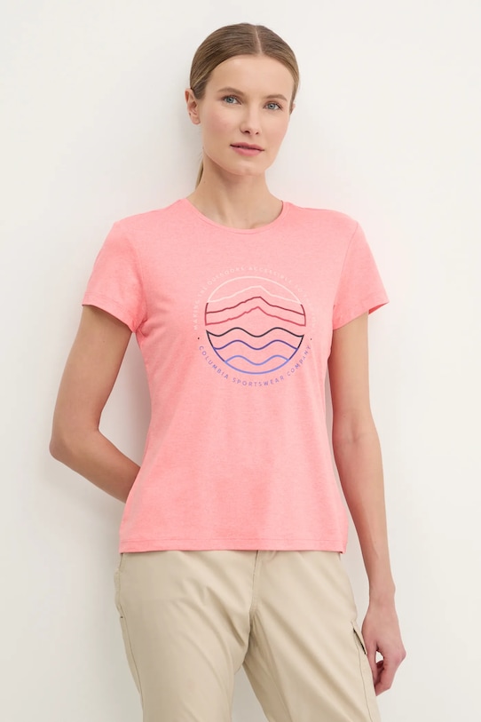 

Футболка спортивная Sloan Ridge Columbia, розовый