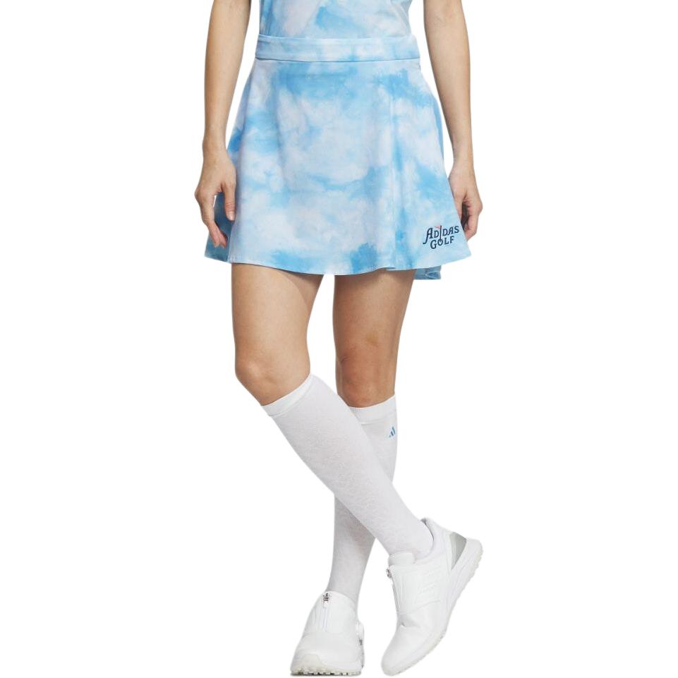 Юбка (WMNS) adidas Playgreen Graphic Skirt (Asia Sizing) 'Blue' — фото 2