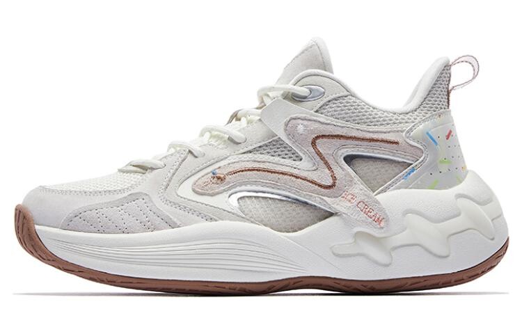 

Баскетбольные кроссовки Basketball Shoes Women's Low-Top White/Gray Qiaodan