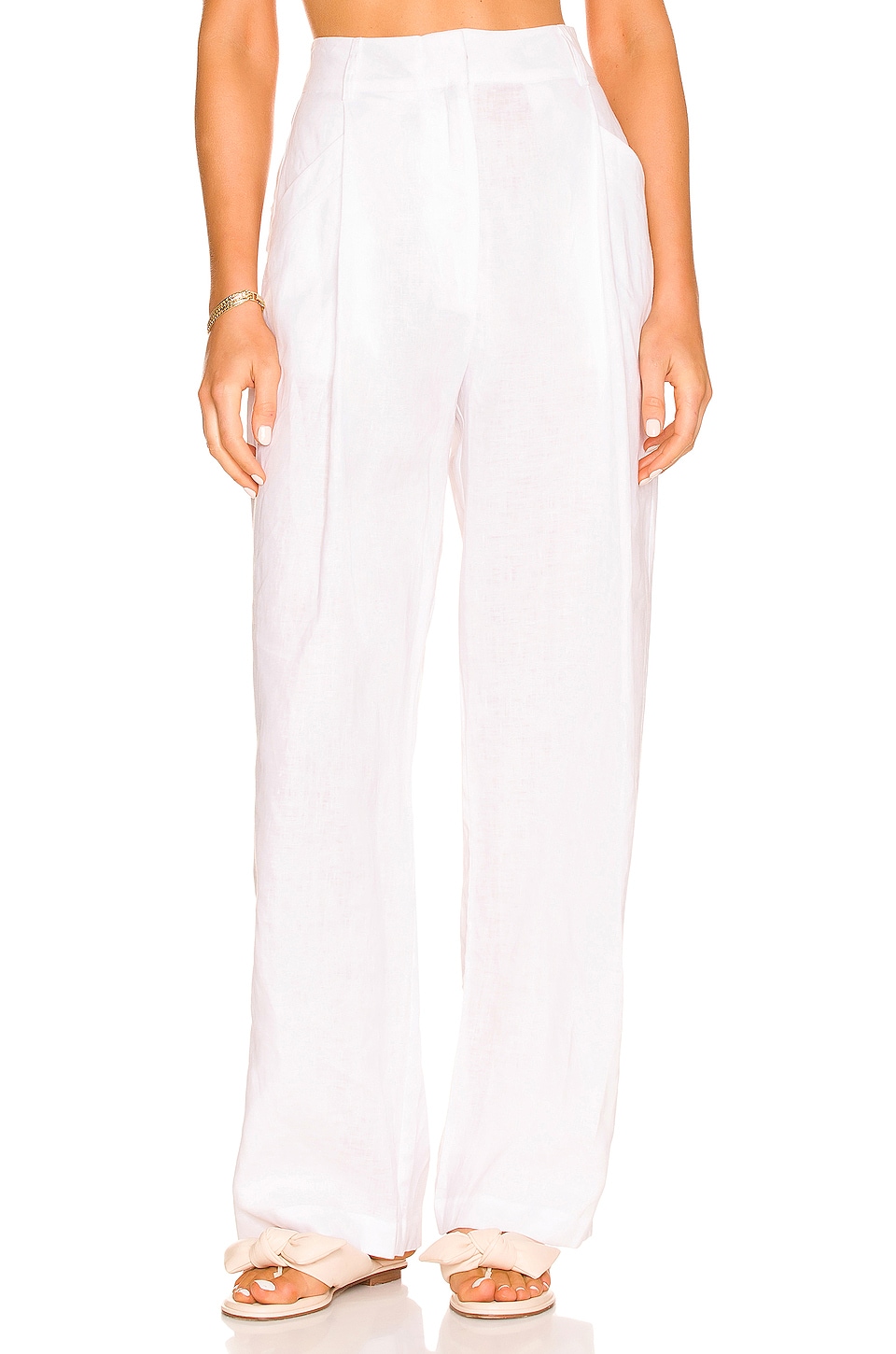 

Брюки AEXAE Linen Trousers, белый