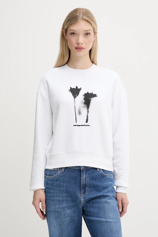 

Толстовка Karl Lagerfeld Jeans, белый
