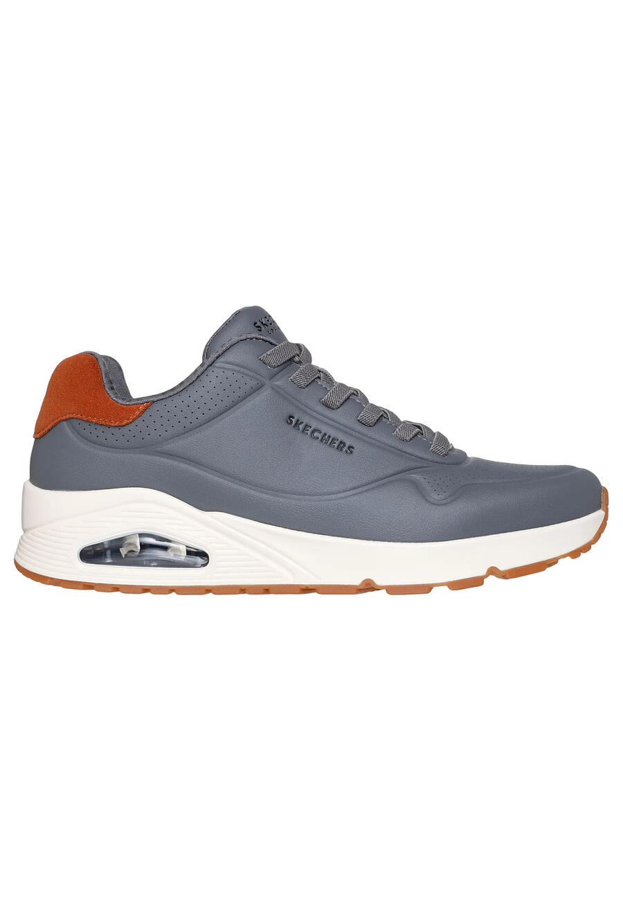 Мужские уличные кроссовки Skechers UNO Tailored Air 183007, серые — фото 2