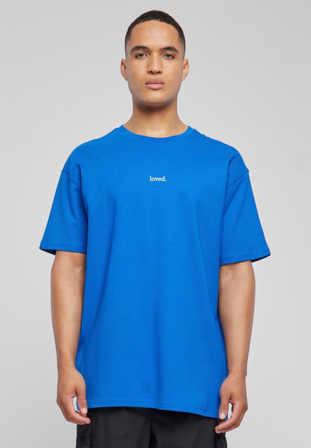 

Футболка с принтом Love Heavy Oversized Merchcode, цвет cobalt blue