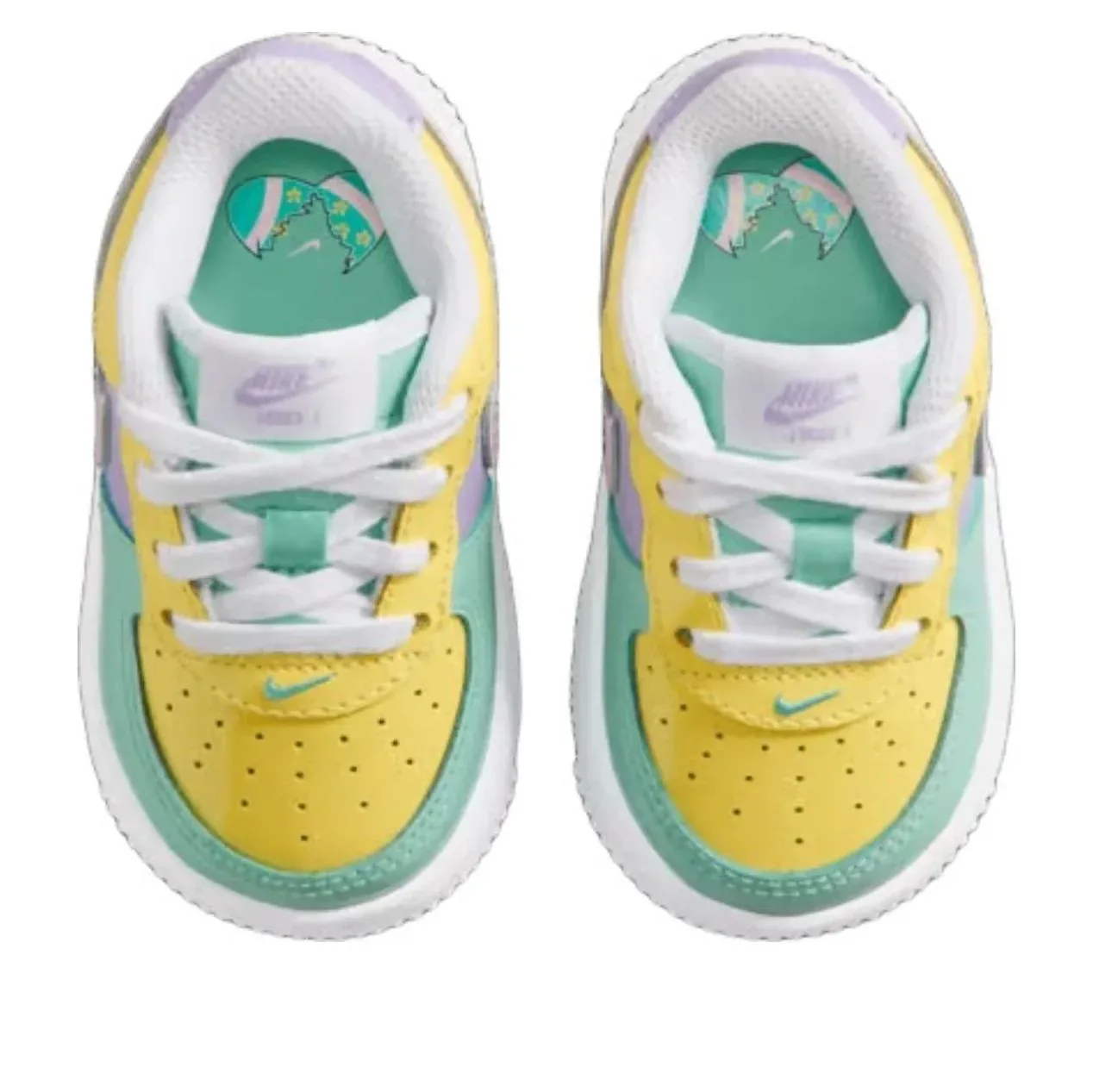 Кроссовки (TD) Nike Force 1 Low 'Easter' 2026, желтый — фото 4