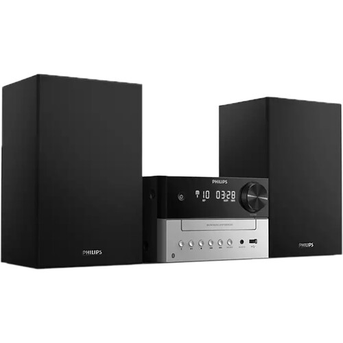 

Музыкальная система Philips TAM3205 Bluetooth мощностью 18 Вт с поддержкой разных напряжений и CD-плеером