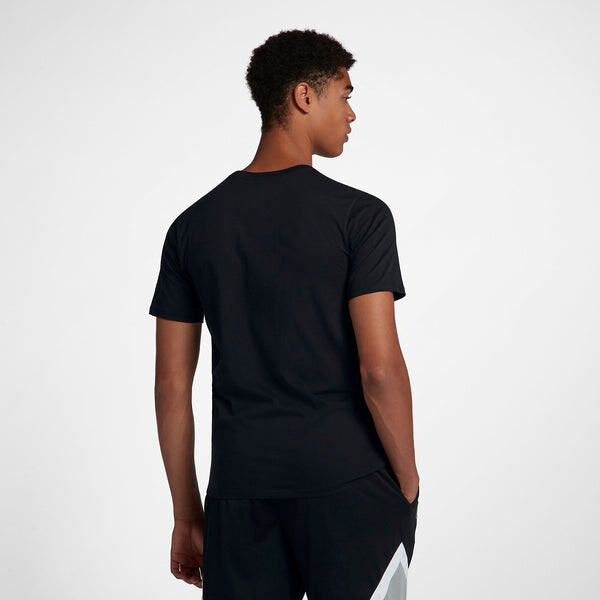 Футболка Air Jordan x PSG Word Mark T-Shirts 'Black', черный — фото 3