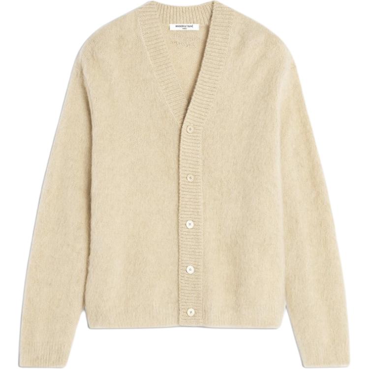 

Кардиган на пуговицах от Maison Kitsuné Maison Kitsune, желтый