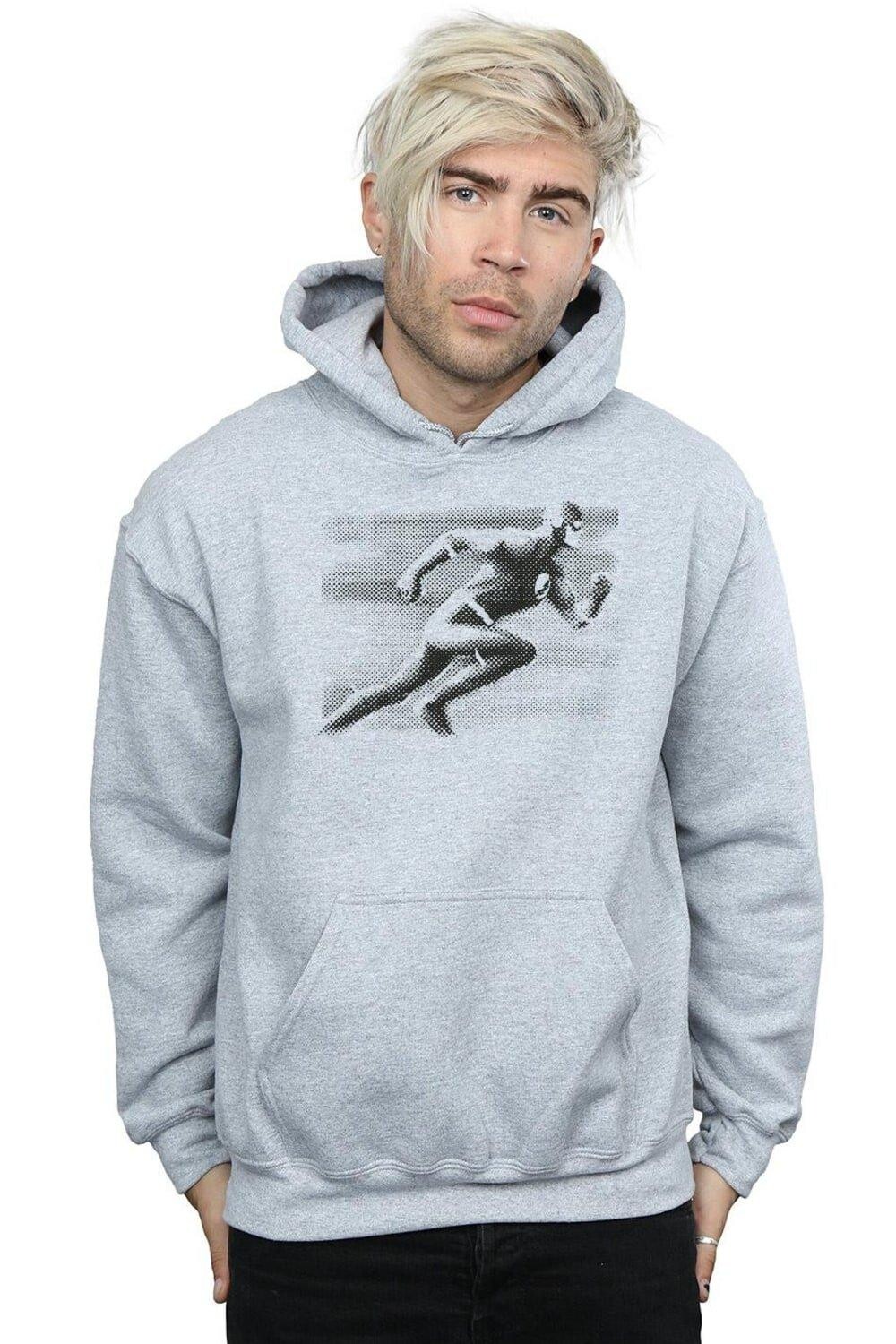 

Толстовка с капюшоном Flash Spot Racer DC Comics, серый