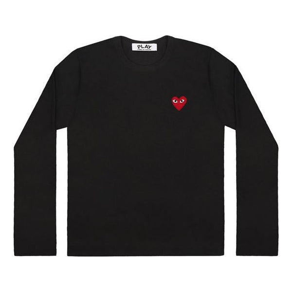 

Футболка long-sleeve t-shirt 'black' Comme Des Garcons Play, черный