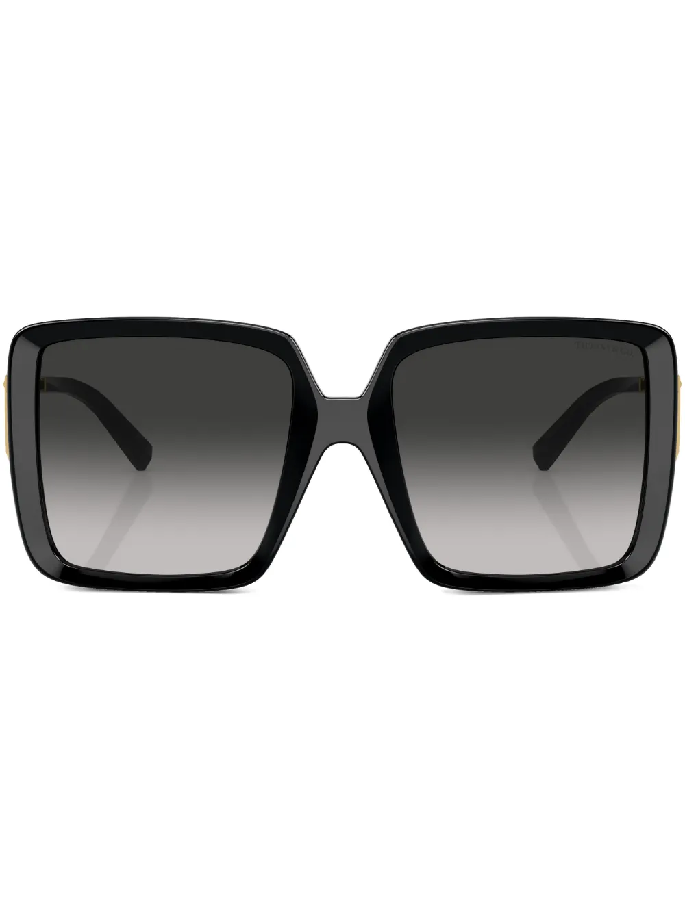 

Солнцезащитные очки в массивной оправе Tiffany & Co Eyewear, черный