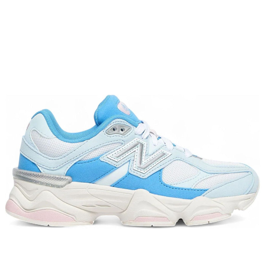 Кроссовки (GS) New Balance 9060 'Blue White', синий — фото 2