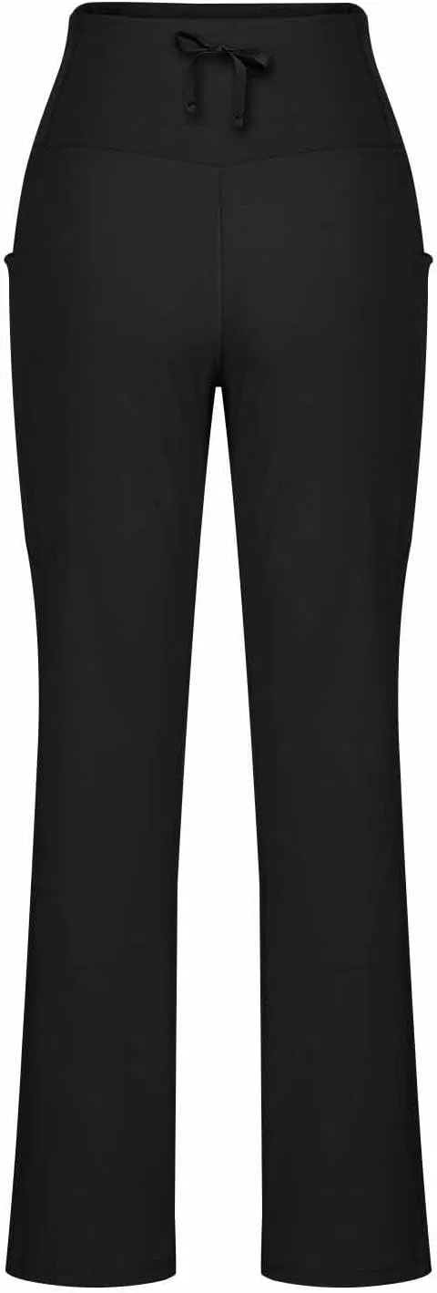 Женские леггинсы клеш High Waisted, бренд Generic, Black — фото 3