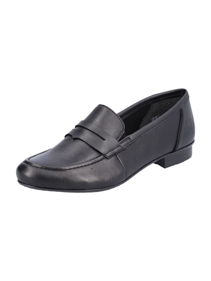 Мокасины rieker Slipper, черный