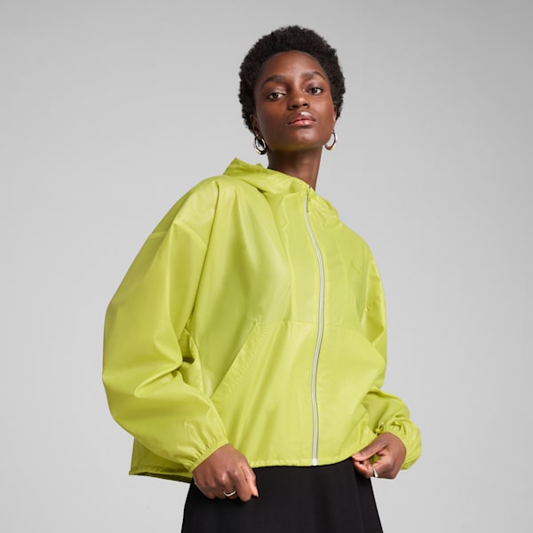 

Женская ветровка оверсайз Puma Wardrobe Essentials, зеленый