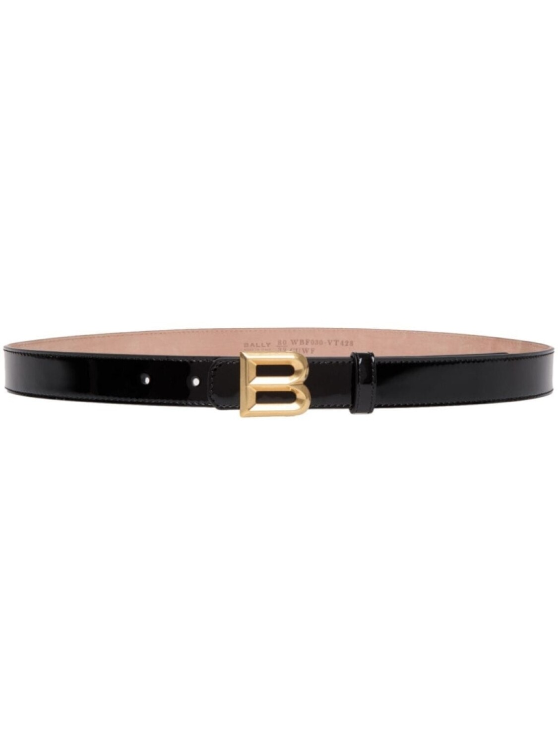 

Bally ремень с пряжкой-логотипом, черный