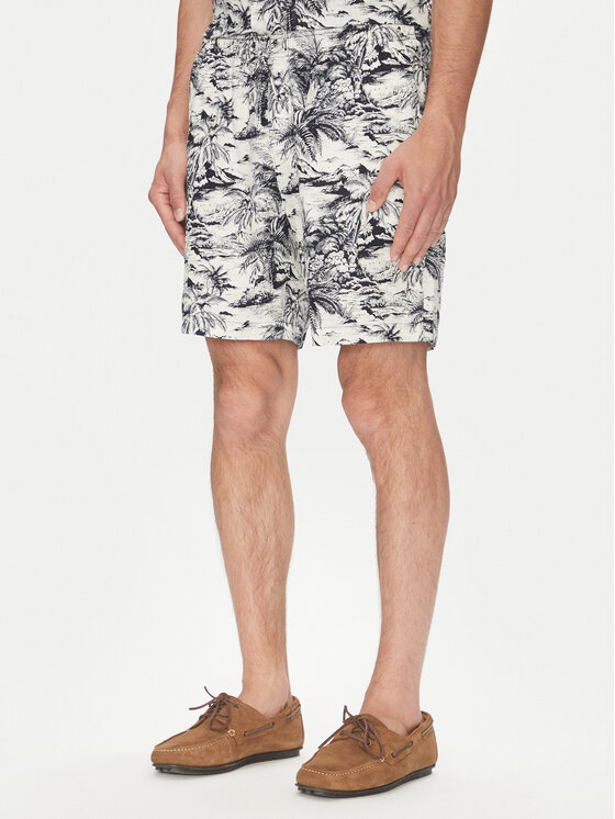 

Шорты из ткани обычного кроя MW0MW39284 Tommy Hilfiger, синий