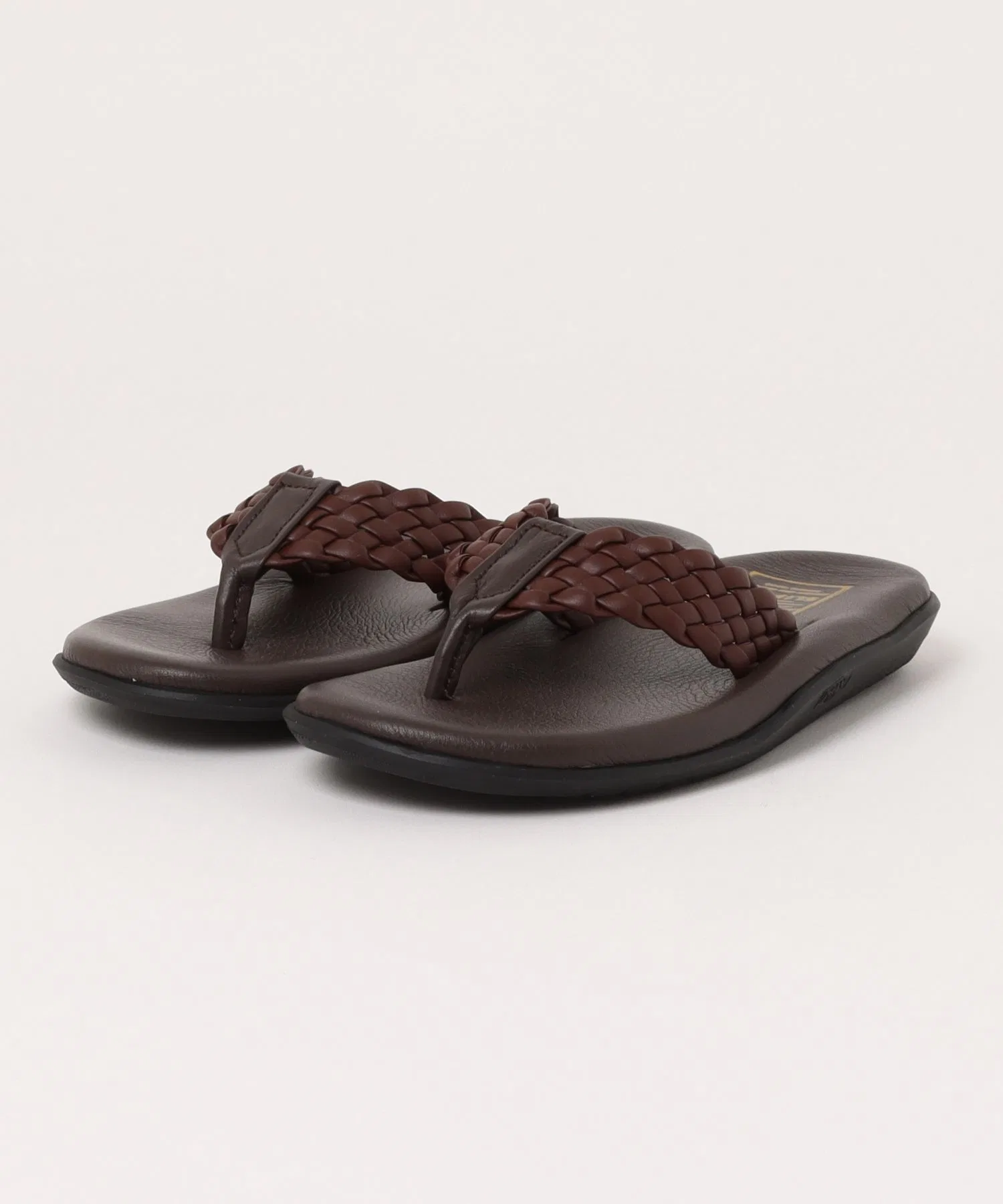 Сандалии-вьетнамки Island Slipper / PB903W КОРИЧНЕВЫЕ / Кожаные сетчатые сандалии-вьетнамки