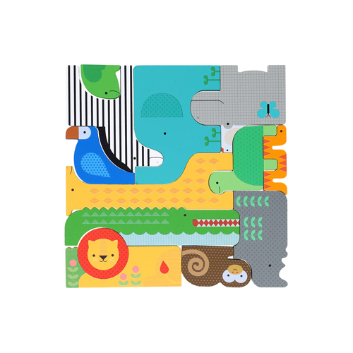 

Настольная игра Wooden Puzzle + Play: Shaped Safari Animals