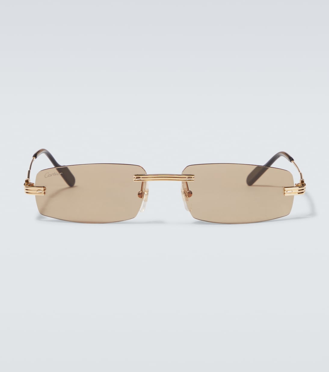 

Прямоугольные солнцезащитные очки Cartier Eyewear Collection
