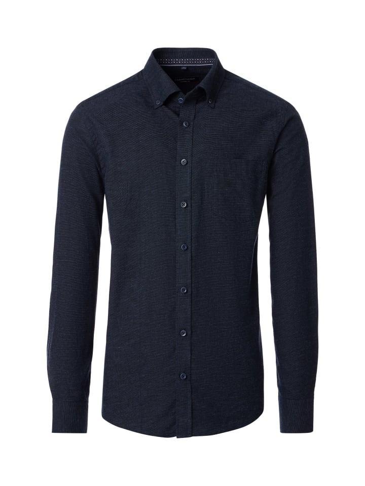 

CASAMODA Повседневная рубашка синего цвета